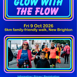 Wirral Hospice St John's 'Glow with the Flow' evening family walk 2026
