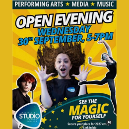 🏫 Walsall Studio School & Sixth Open Evening ✨🎓