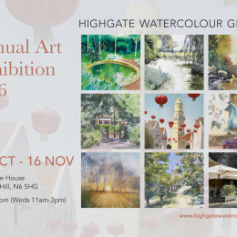 Highgatw Watercolour Group Art Exhibition 2026