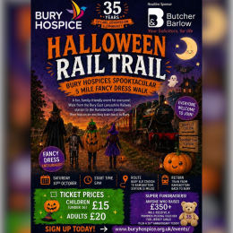 Bury Hospice Halloween Rail Trail