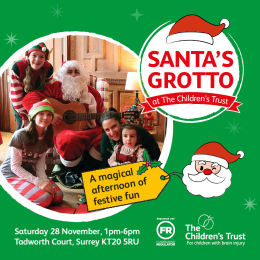 Santa's Grotto at The Children's Trust