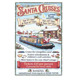 Santa Cruises at Lyneal Wharf