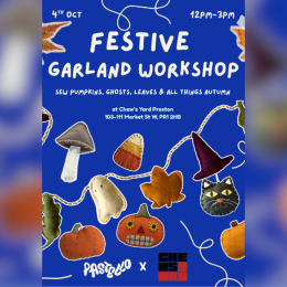 Autumn Garland Workshop at Chew’s Yard