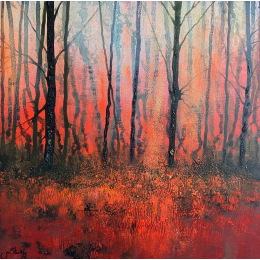 Abstract Forest Painting Workshop