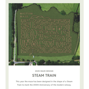 The Famous Wistow Maize Maze