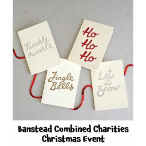 Banstead Combined Charities Christmas Event Sat 5th October #BansteadCharities #ChristmasEvent