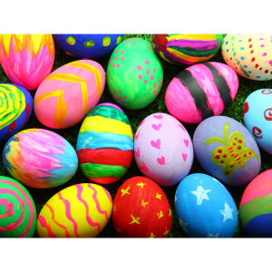 Easter egg hunt at Hughenden