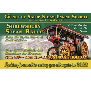 Shrewsbury Steam Rally 2022