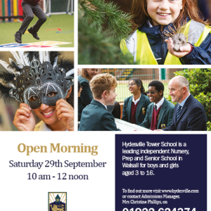 Hydesville Tower School Open Morning