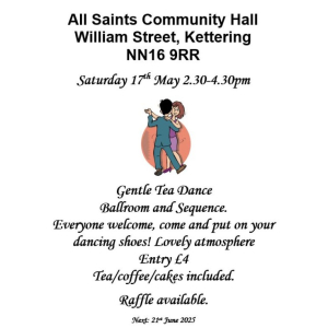 Tea Dance at All Saints.