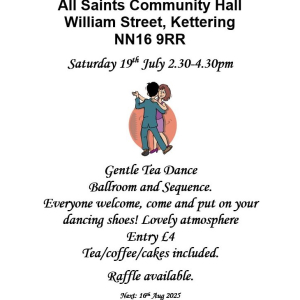 Tea Dance at All Saints.