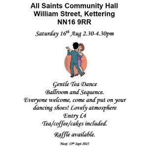 Tea Dance at All Saints.