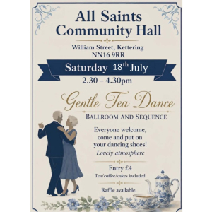 Tea Dance at All Saints.