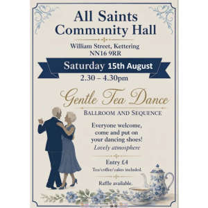 Tea Dance at All Saints.