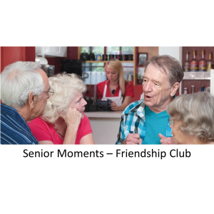 Senior Moments Friendship Club with Emmanuel Church at @BourneHallEwell