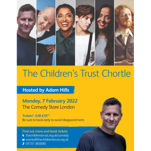 The Children's Trust Chortle with Adam Hills, Tim Vine in line-up @Childrens_Trust