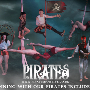 Pirates - An immersive acrobatic Pirate show with dining included