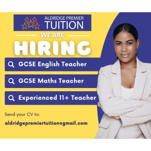 Teaching Opportunity with Aldridge Premier Tuition