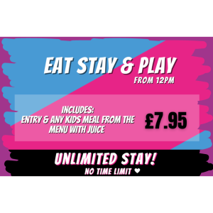 Eat, Stay and Play - just £7.95 at Little Hooligans