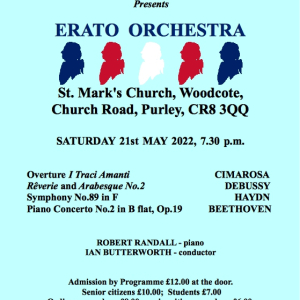 Erato Orchestra concert