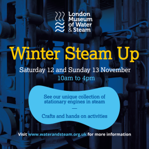 Winter Steam Up at the London Museum of Water & Steam