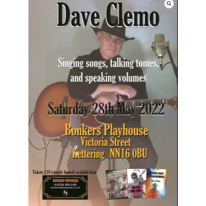 Bonkers Playhouse Presents Dave Clemo