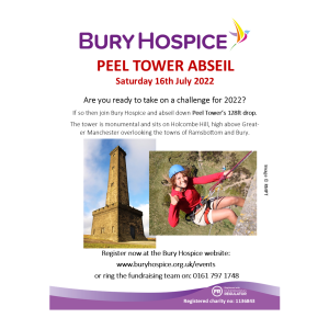 Are you ready to take on a challenge in 2022 for Bury Hospice?