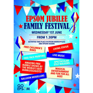 EPSOM JUBILEE FAMILY FESTIVAL DAY with @GO-Epsom fun for all the family #PlatinumJubilee