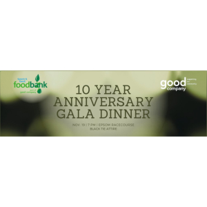  Epsom & Ewell FoodBank – 10 Year Anniversary GALA DINNER - @EpsomFoodbank