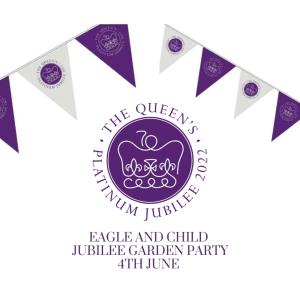 Jubilee Garden Party at the Eagle and Child!
