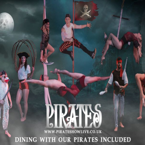Pirates - An immersive acrobatic Pirate show with dining included