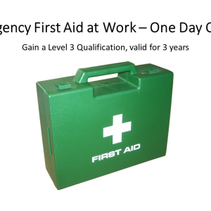 Emergency First Aid at Work - One Day - Level 3 Qualification