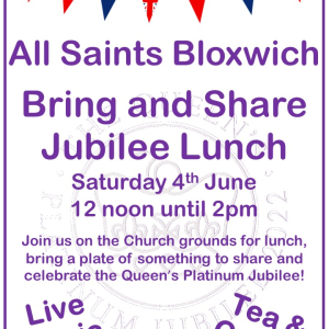 Jubilee Bring and Share Lunch