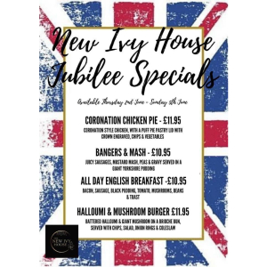 Jubilee Specials at New Ivy House
