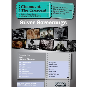 Silver Screenings - Bolton Library 