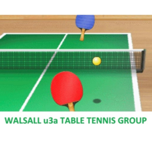 Walsall u3a Table Tennis Group