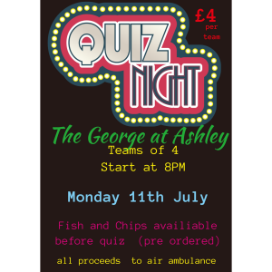 Quiz Night at 'The George at Ashley'