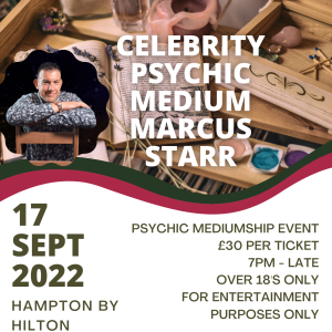 Psychic Mediumship with Marcus Starr at Hampton by Hilton Birmingham