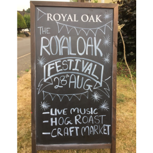 The Royal Oak Festival in Naseby