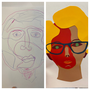 Draw Yourself Silly, Self Portrait Workshop with Isabel Carmona Andreu. 7Artists+ event