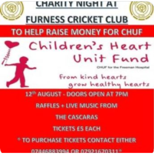 Charity Night at Furness Cricket Club