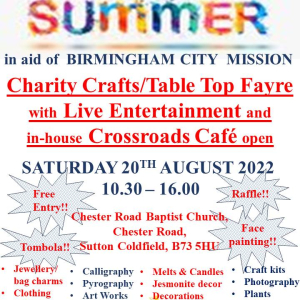 Celebrate Summer Crafts/Table Top Sale