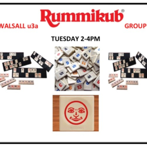 Walsall u3a Rummikub Group