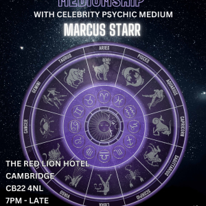 Paranormal & Psychic Event with Celebrity Psychic Marcus Starr @ Red Lion, Cambridge