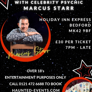 Paranormal & Psychic Event with Celebrity Psychic Marcus Starr @ Holiday Inn Exp Bedford