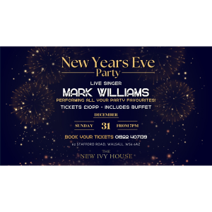 Celebrate the New Year in Style - Join New Ivy House for an Unforgettable Evening!