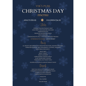 Christmas Day at The Ivy House Pub