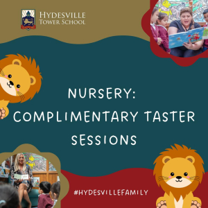 Free Nursery Taster Session From Hydesville Tower School 