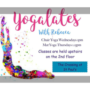 Yogalates with Rebecca at The Crossing at St Paul's