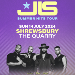 JLS Summer Hits Tour in Shrewsbury